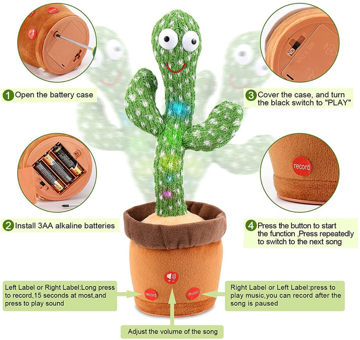 Dancing Cactus Toy