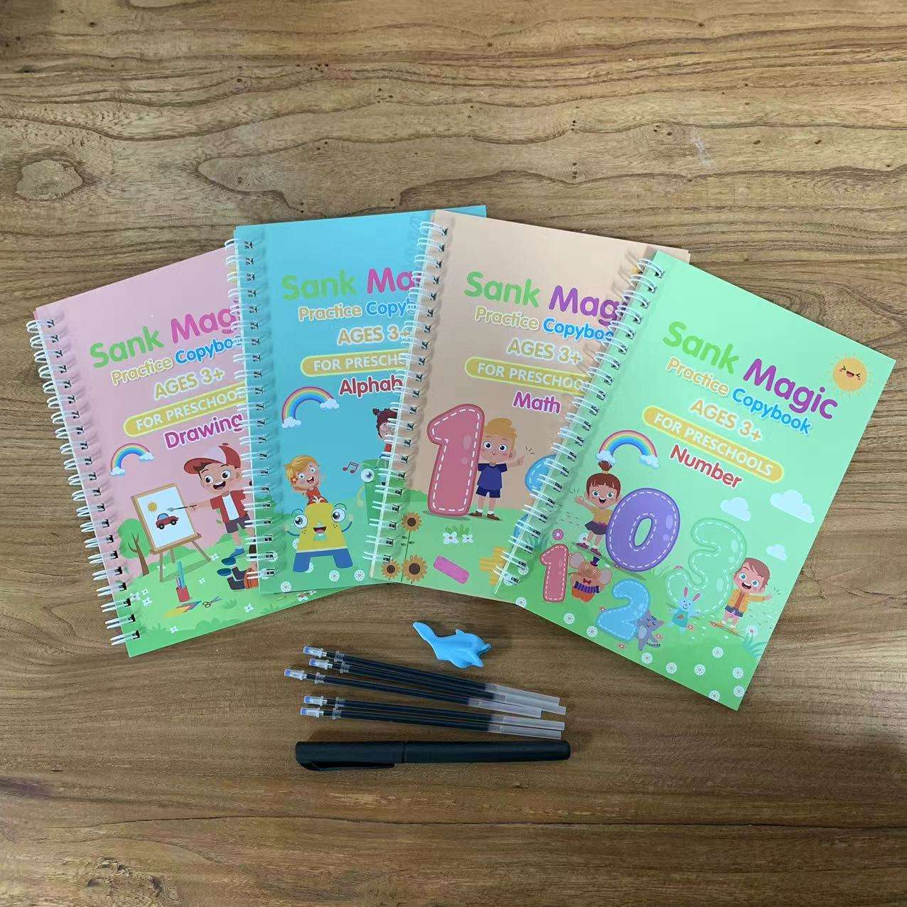 Water Magic + Sank Books Bundle – Kids’ Reusable Learning Fun