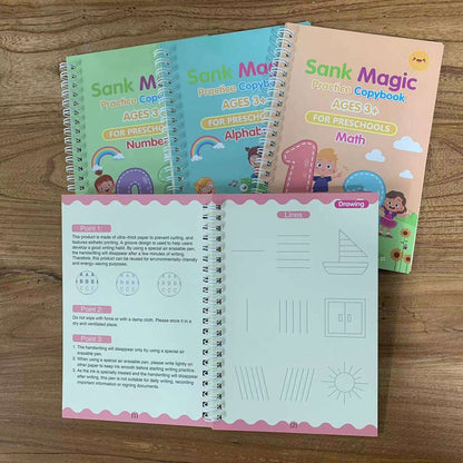 Water Magic + Sank Books Bundle – Kids’ Reusable Learning Fun